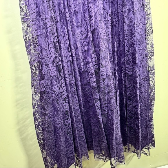 Addition Elle Lace Midi Dress with Pleated Skirt Size 24 NWT Cocktail Dress - Picture 10 of 15